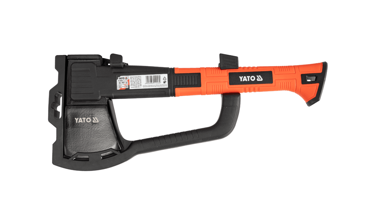 Сокира теслярська YАТО: обух m= 0,9 кг, держак з нейлону [4/16]