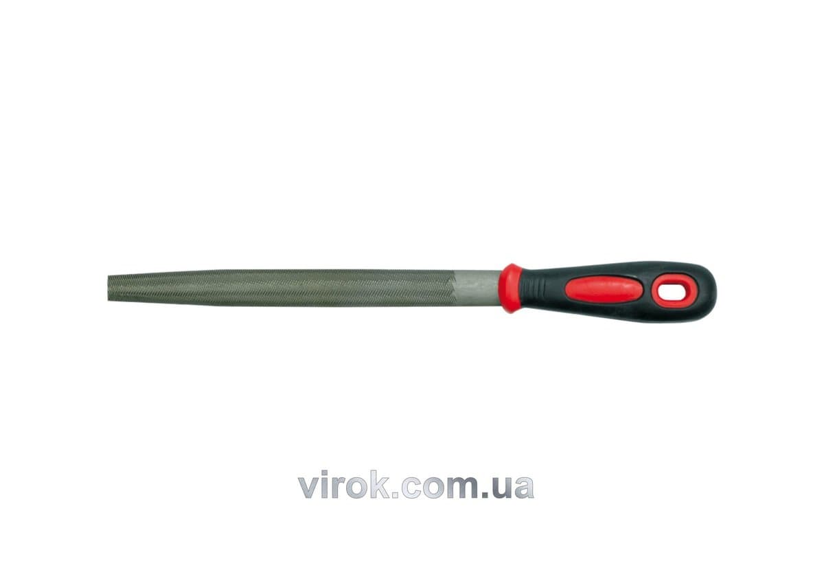 Напильник слюсарний VOREL півкруглий, l=200мм [25/100]