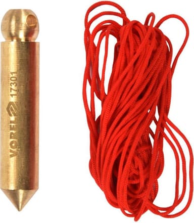 Висок будівельний VOREL, Ø= 12 мм, l= 62 мм, M= 50 гр, зі шнуром l= 5 м(DW)