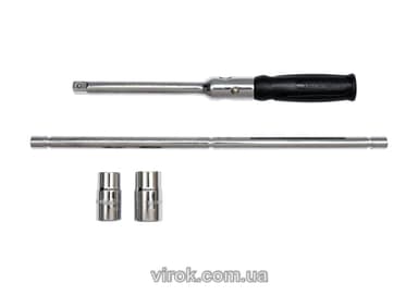 Ключ для коліс розкладний 17мм,19мм,21мм,23мм, квадрат 1/2" [10]