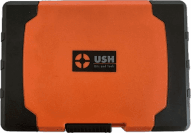 Набір насадок викруткових Industry USH: магн тримач і викрутка 1/4", PH-PZ-Tx- Torx-HEX- SL-SP, 80ел
