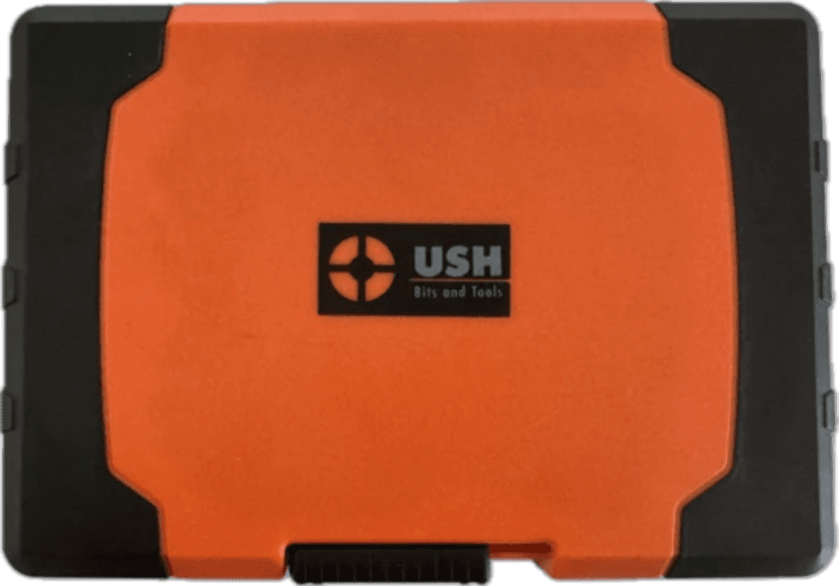 Набір насадок викруткових Industry USH: магн тримач і викрутка 1/4", PH-PZ-Tx- Torx-HEX- SL-SP, 80ел