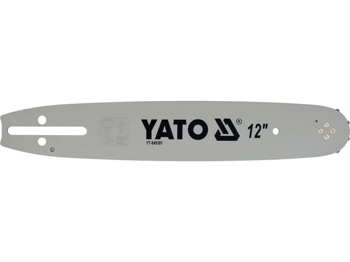 Шина для пили YATO l= 12"/ 30 см (45 ланок)3/8" (9,52 мм) .Т-0,05" (1,3 мм)---YT-849495 [20]