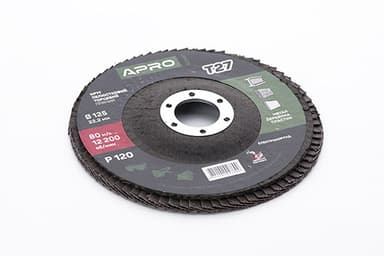 Коло пелюстково-торцеве Р120 пряме 125мм (Т27) (КПТ) APRO