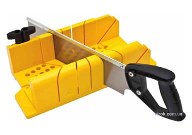 Стусло STANLEY з полістиролу, з ножівкою і фіксаторами, 480х170х110 мм