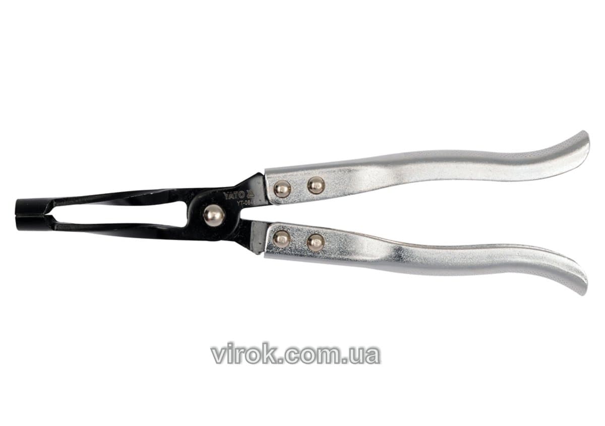 Щипці для заміни маслоз'ємних ковпачків YATO, l= 270 мм [12/60]