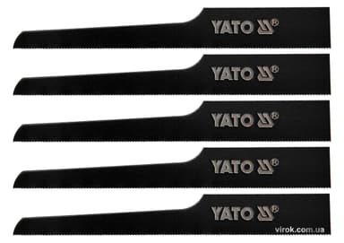 Полотна до пневматичної шаблевої пили YT-09955 YATO : 32 зуби/1", 5 шт [50/200]