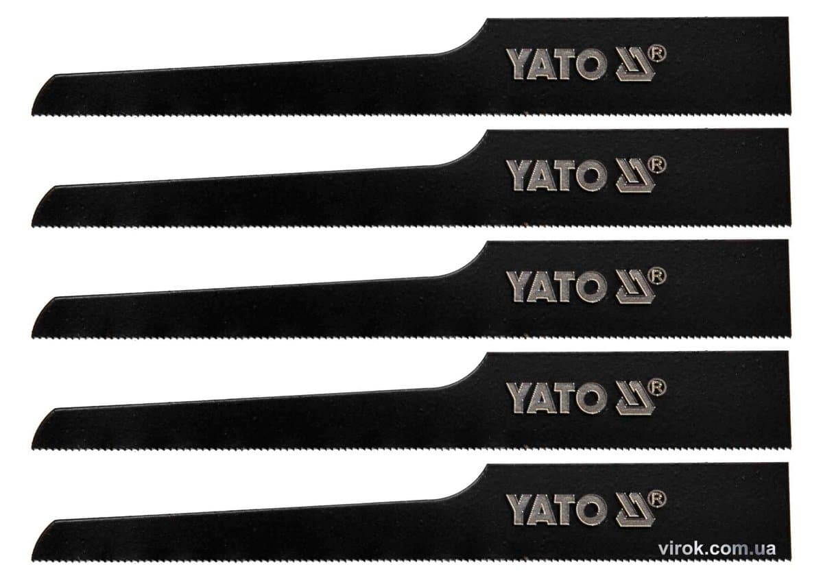 Полотна до пневматичної шаблевої пили YT-09955 YATO : 32 зуби/1", 5 шт [50/200]