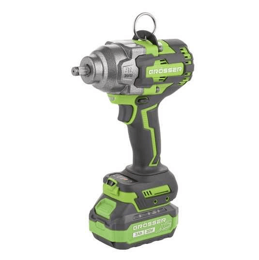 Акумуляторний гайковерт Grosser GTW 1000(каркас)