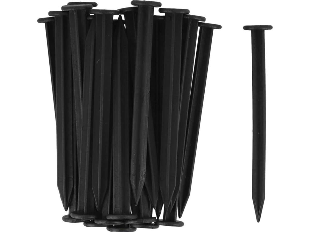 Кілки кріпильні бар'єрних полос та агроволокна FLO l= 180 мм, 25 шт. з PP,PE [60]