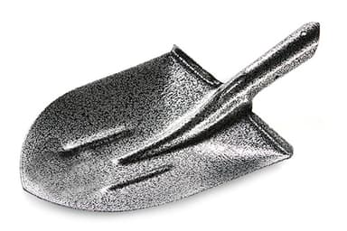 Лопата штикова Американка 240×290×425мм молоткове покриття СИЛА