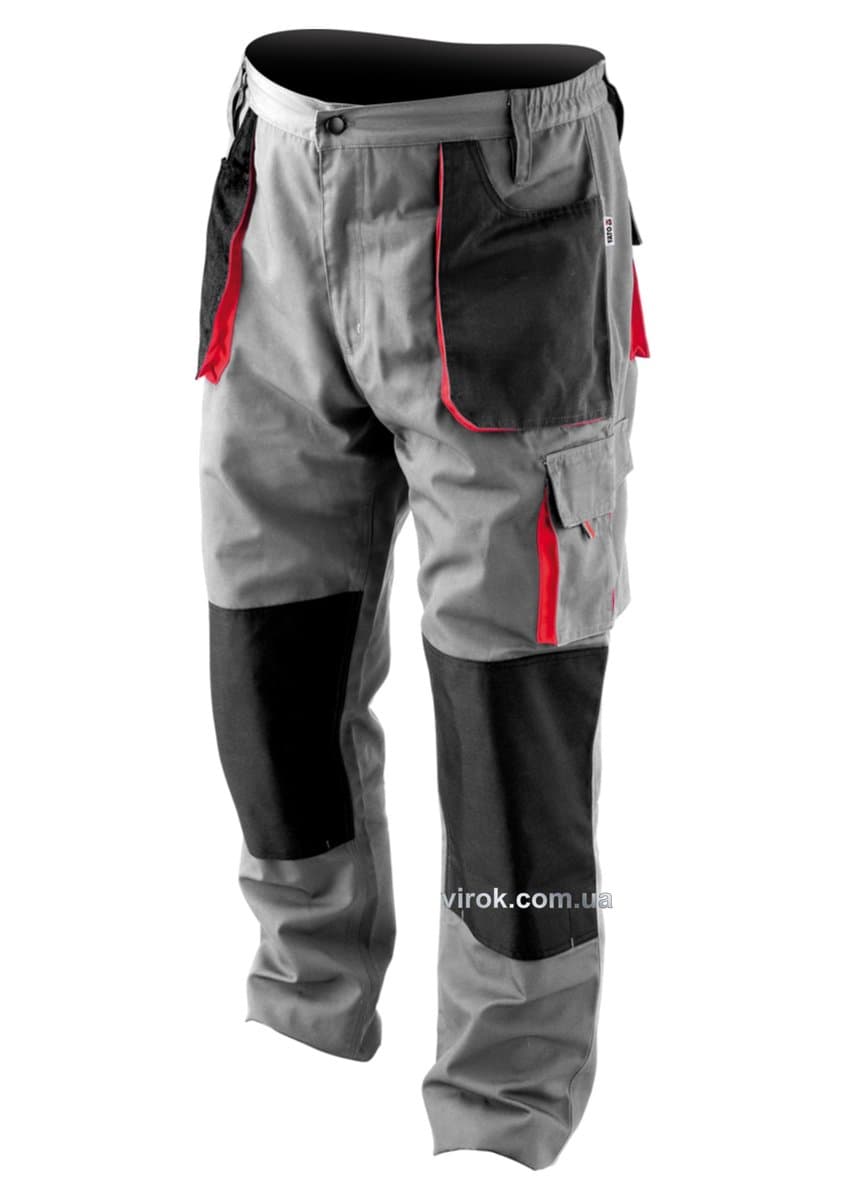 Штани робочі YATO DAN : розм. XXL, (65% поліестер, 35% бавовна) [10]