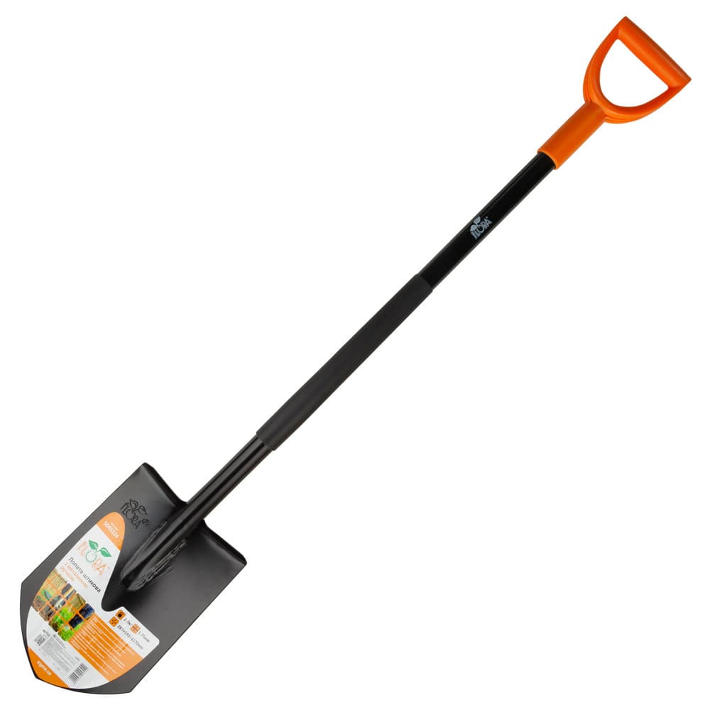 SIGMA Лопата штикова з металевою ручкою 285*195*1170 мм 2,0 кг