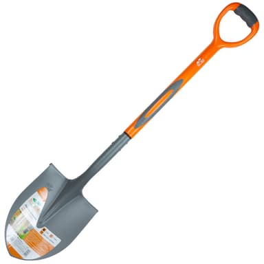 SIGMA Лопата штикова з пластиковою ручкою 295*220*1050 мм 1,9 кг (американка)