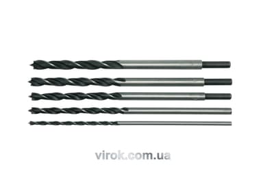 Свердла по дереву STHOR : Ø= 6.0 - 14.0 мм, набір 6 шт. [25]