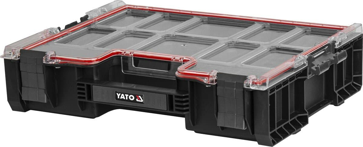 Органайзер з 8 комірками YATO, 452x 358x 110 мм, Р30 до модуля S12 [1]