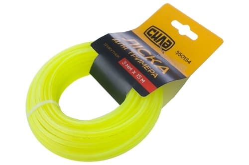 Ліска для тримера 2,7мм трикутник 15м СИЛА