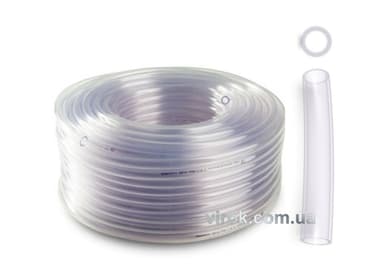 Шланг ПХВ 1-шаров . загал. признач. харчовий (Food) з роб. тиск. 0,05МПа, Ø=10мм, t=1,5мм, l=50м