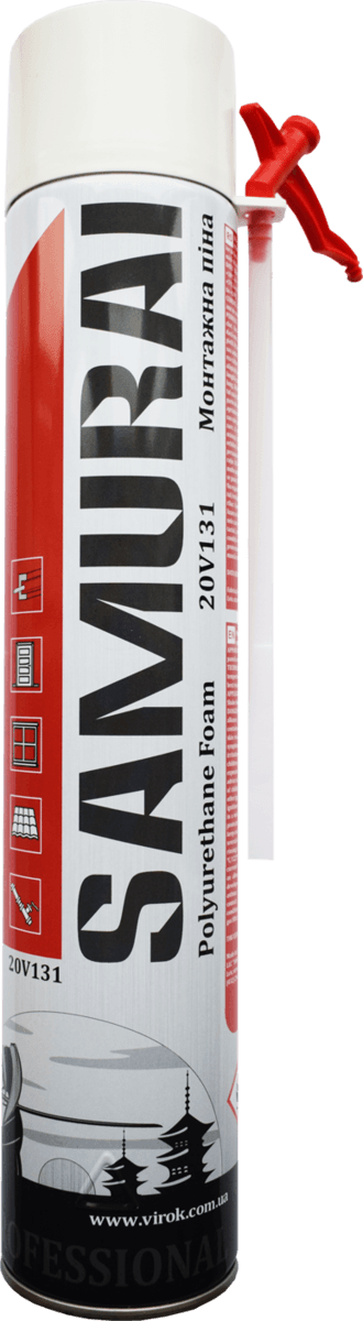 Піна ручна SAMURAI Premium Foam 765ml UKR ,890г