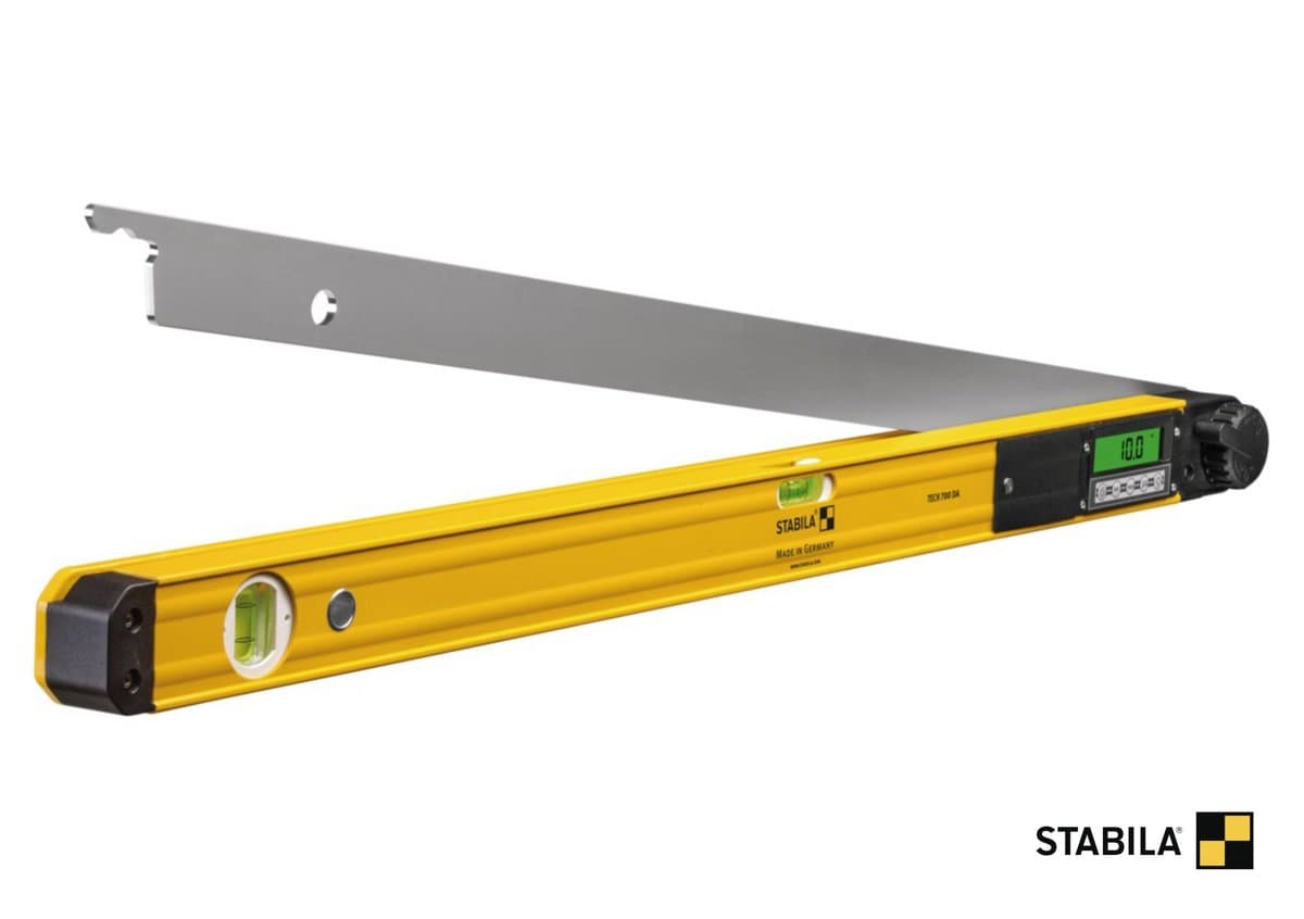 Рівень - Кутомір електронний STABILA TECH 700 DA : L= 80 см. цифр. 0° – 270° 0.5мм/m. - 0.10° IP54