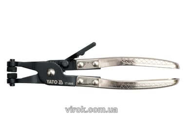 Щипці для шлангових хомутів YATO, l= 215 мм, Ra= 0-40 мм [12/72]