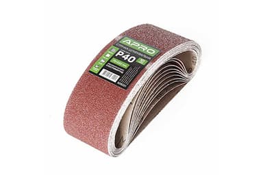 Стрічка шліфувальна нескінченна APRO P40 75×533мм (10шт)