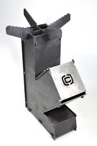 Турбо-піч розкладна, з чохлом 280х130х500мм 3мм СИЛА