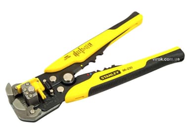 Кліщі для обтискання і зачистки проводів STANLEY, Ø=0,8-2,6 мм