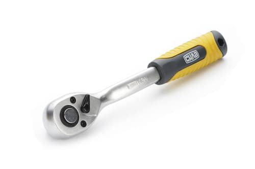 Ключ-тріскавка CrV 1/2 72T (с зігнутою ручкою) Профі СИЛА