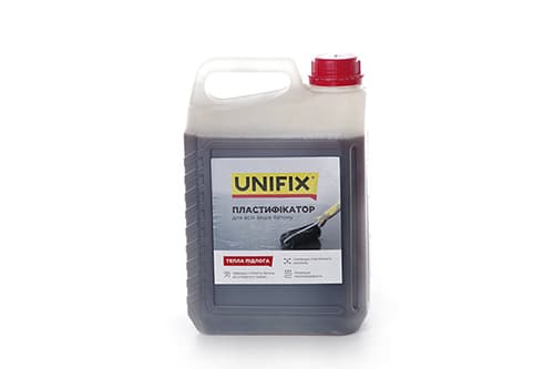 Пластифікатор для теплої підлоги 5кг UNIFIX