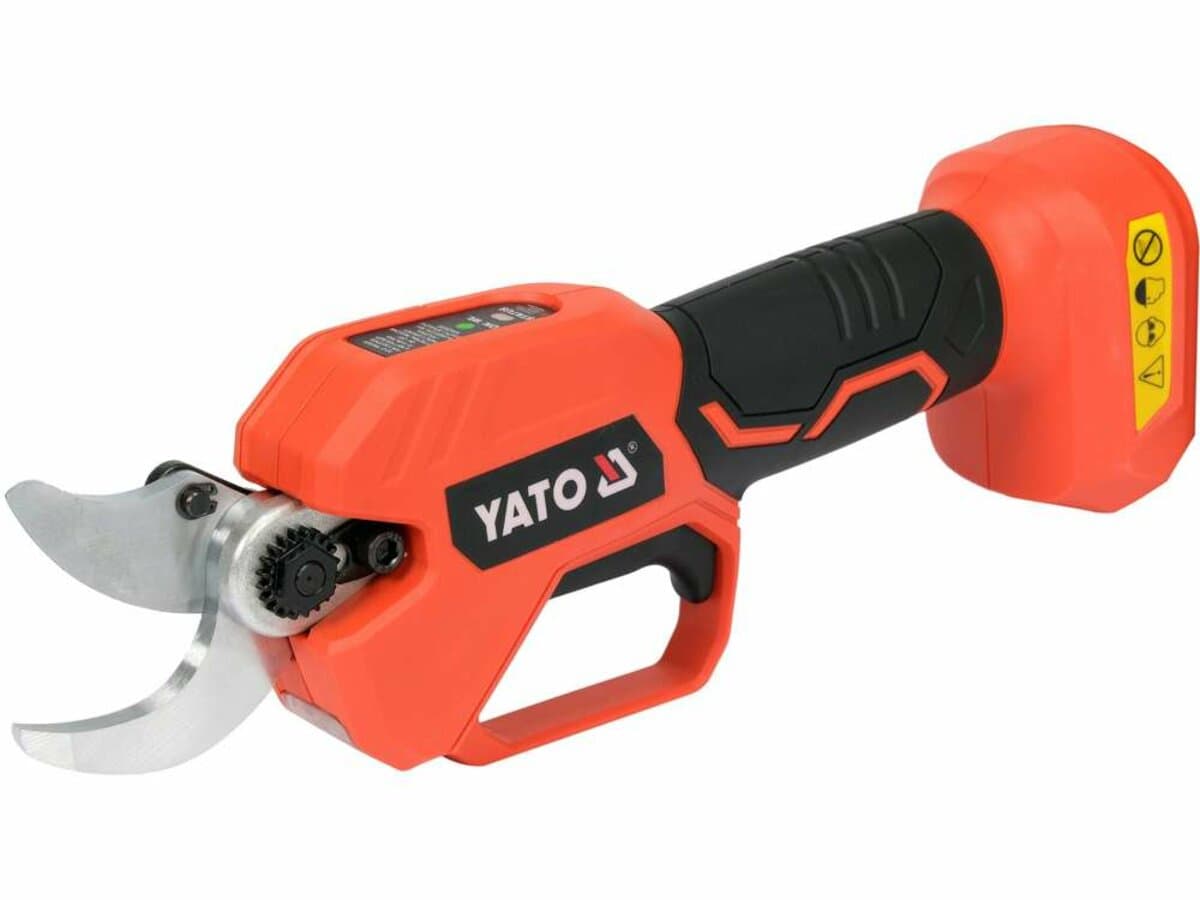 Сучкоріз акумуляторний YATO Li-Ion 18В, до гілок Ø≤ 30 мм (БЕЗ АКУМУЛЯТОРА) [10]