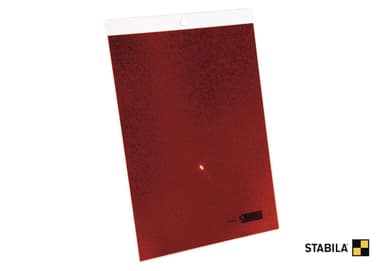 Відбивна пластина STABILA : 29 х 21 см, для збільшення вимірювальної відстані лазерних вимірювачів