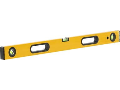 Рівень алюмінієвий VOREL : L= 60 cм, 3 капсули, 2 ручки [20/60]