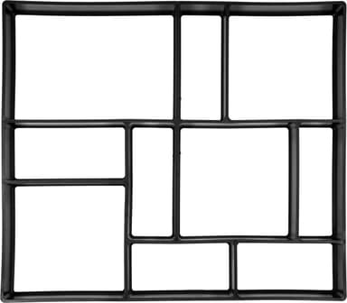 Форми для виготовлення бруківки VOREL : 450 х 400 x 40 мм, з поліпропілену [10/80]