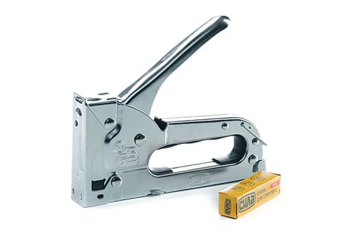 Степлер пружиний для скоби 4-8 мм сталевий корпус СИЛА