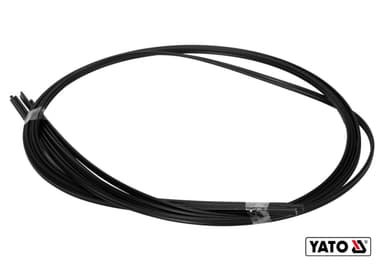 Стержні поліпропіленові для зварювання/пайки пластику YATO: 2.5x5 мм, L=1 м, при t= 300°C, 5 шт [30]