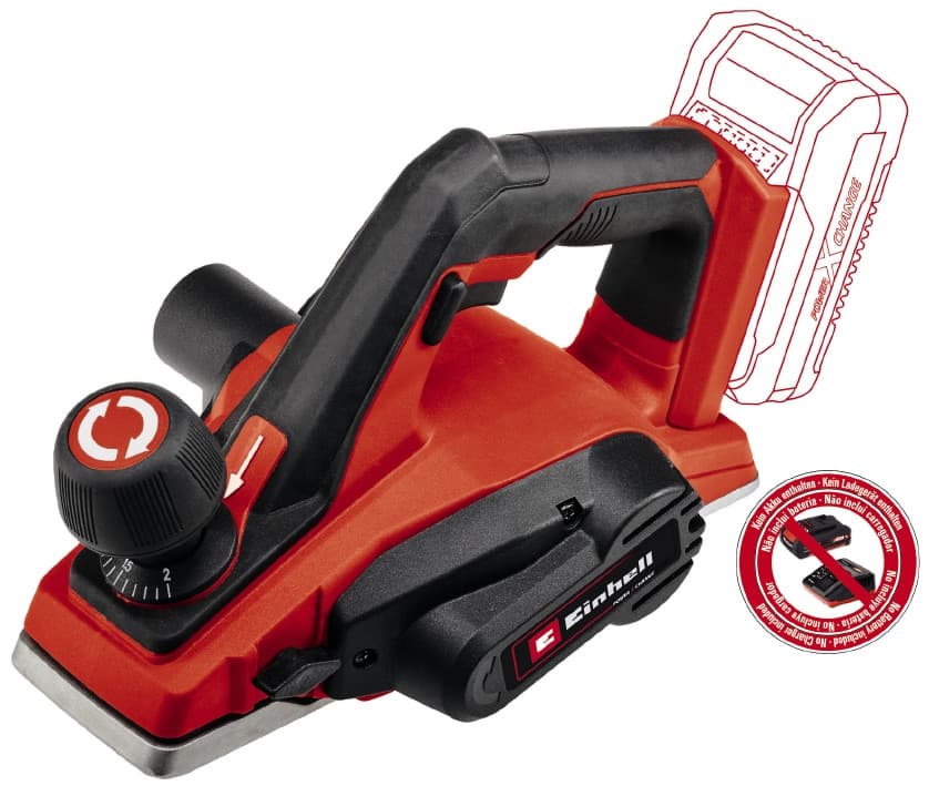 Рубанок акумуляторний Einhell TE-PL 18/82 Li - Solo (4345400)