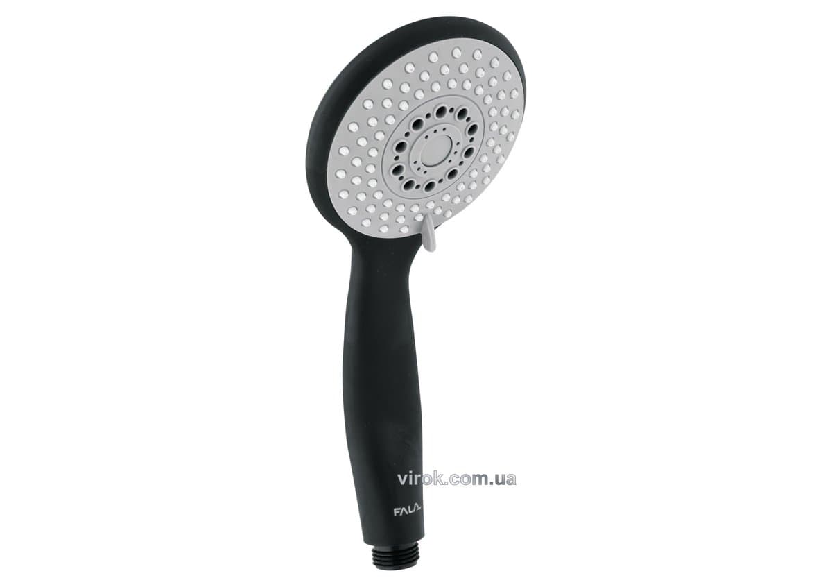 Розприскувач для душа ПВХ тип SALTO FALA; 3 положення струї, Ø= 100 мм, зі з'єднанням G 1/2 [25/50]