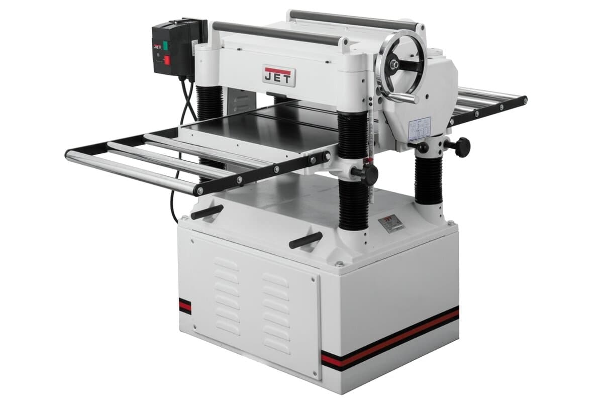 Рейсмусовий верстат JET JWP-208-3 : 400В, 5.5(3,8)кВт; вал Ø=81 мм 4 ножі-510х25х3 мм, брус- 500х200