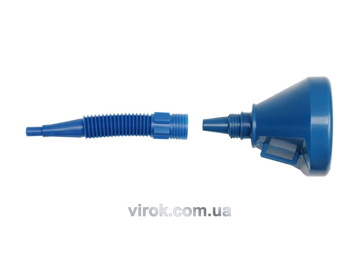 Лійка гнучка VOREL "2 в 1" голуба [30]