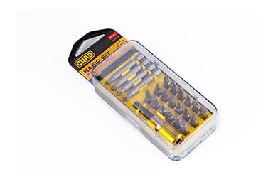Набір 22 біти + бітотримач, S2, пластиковий кейс СИЛА