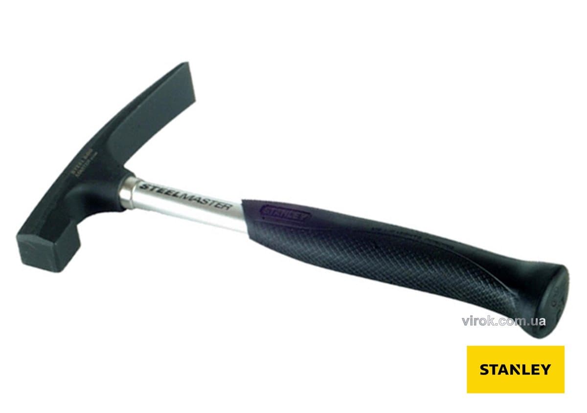 Молоток муляра STANLEY "Steelmaster" : m=500 г, сталева ручка