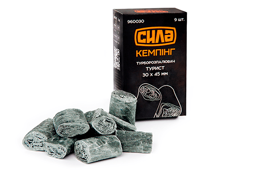 Турборозпалювач рулонний Турист 30х45мм СИЛА