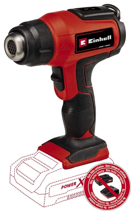 Фен промисловий акумуляторний Einhell TE-HA 18 Li - Solo (4520500)
