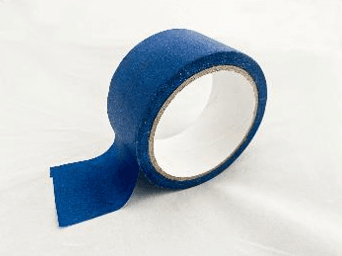 Стрічка малярна фасадна VIROK 38мм х 40 м., синя [42]