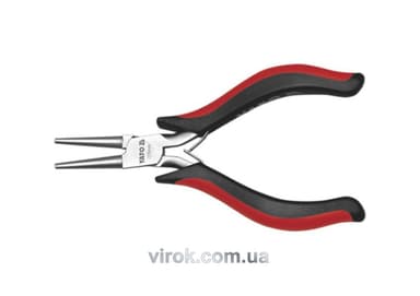 Щипці- круглогубці нікельовані YATO : L= 115 мм [6/120]