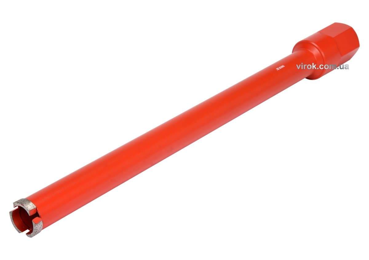 Свердло корончате по каменю, бетону YATO: Ø=32 мм, l=430 мм, з алмазн. пругами, хвостовик- М32 [10]