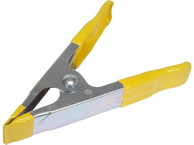 Струбцини "прищіпка" VOREL l= 100 мм, розвід губ- 35 мм зі сталі, 4 шт. [24/96]