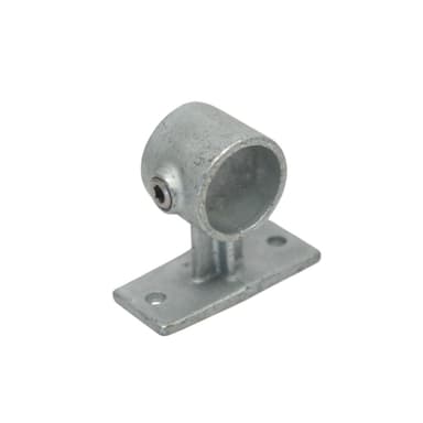 Кронштейн поручнів NORMA: для труб Ø= 26,9мм платформа 77х 44 мм, h= 54мм з ковкого чавуну