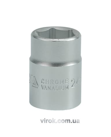 Головка торцева 6-гранна YATO : квадрат 3/4", М= 24 мм, L= 50 мм [12/96]